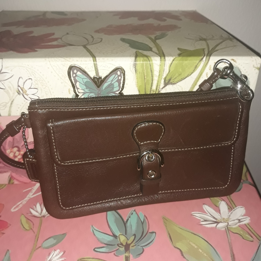 Coach wristlet
